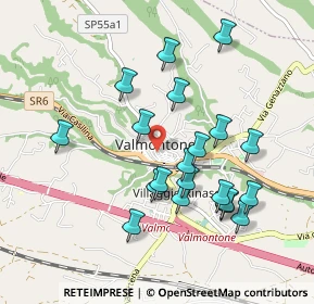 Mappa Corso Garibaldi, 00038 Valmontone RM, Italia (0.9615)