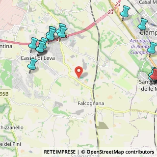 Mappa Via del Ramarro, 00134 Roma RM, Italia (3.4195)