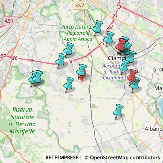 Mappa Via del Ramarro, 00134 Roma RM, Italia (4.658)