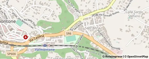 Mappa Valmontone
