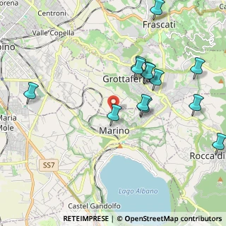 Mappa Via di Sant'Anna, 00046 Marino RM, Italia (2.30385)