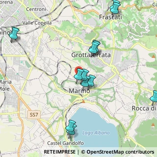 Mappa Via di Sant'Anna, 00046 Marino RM, Italia (2.52786)