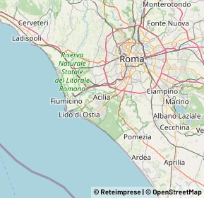 Mappa 00125 Roma RM, Italia (11.3475)