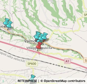 Mappa Via Sant'Anna, 00038 Valmontone RM, Italia (2.58462)