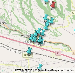 Mappa Via Sant'Anna, 00038 Valmontone RM, Italia (1.655)