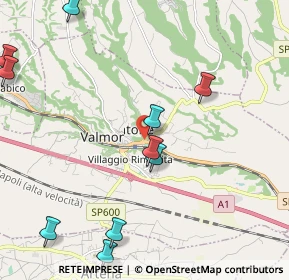 Mappa Via Sant'Anna, 00038 Valmontone RM, Italia (3.5625)