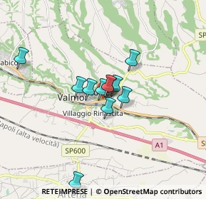 Mappa Via Sant'Anna, 00038 Valmontone RM, Italia (1.20909)