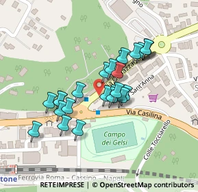 Mappa Via Sant'Anna, 00038 Valmontone RM, Italia (0.08)