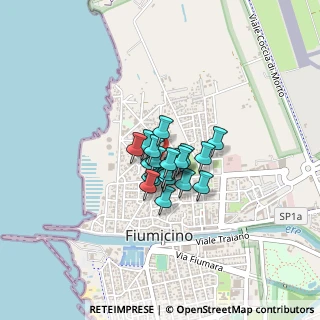 Mappa Via F. Raffaele, 00054 Fiumicino RM, Italia (0.2265)