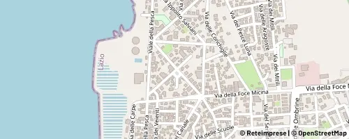 Mappa Fiumicino
