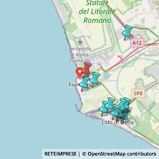 Mappa Via Cardinal Lambruschini, 00054 Fiumicino RM, Italia (5.03077)