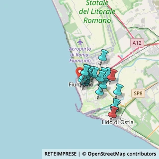 Mappa Via Cardinal Lambruschini, 00054 Fiumicino RM, Italia (2.49)