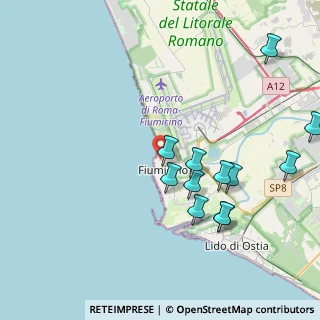 Mappa Via Cardinal Lambruschini, 00054 Fiumicino RM, Italia (4.51083)