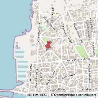 Mappa Via Cardinal Lambruschini, 15, 00054 Fiumicino, Roma (Lazio)