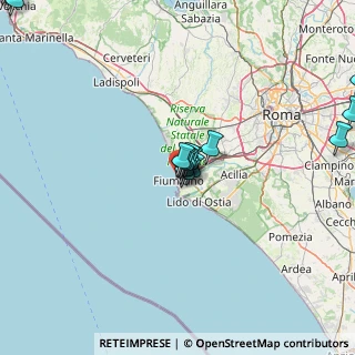 Mappa Via Cardinal Lambruschini, 00054 Fiumicino RM, Italia (21.87176)