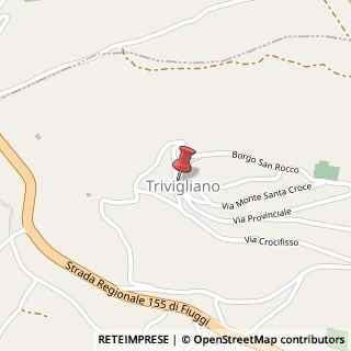 Mappa Borgo San Rocco, 2, 03010 Trivigliano, Frosinone (Lazio)