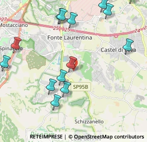 Mappa 00134 La Torretta RM, Italia (2.69714)