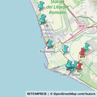 Mappa Via delle Conchiglie, 00054 Fiumicino RM, Italia (5.3)