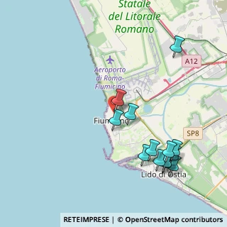 Mappa Via delle Conchiglie, 00054 Fiumicino RM, Italia (4.81692)