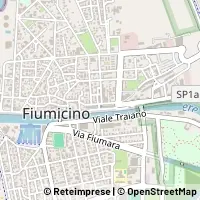 Mapa Fiumicino