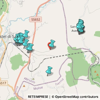 Mappa Strada Comunale Serra S. Iorio, 67031 Castel di Sangro AQ, Italia (2.81071)