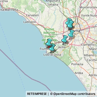 Mappa Via Giuseppe Miraglia, 00054 Fiumicino RM, Italia (12.02091)