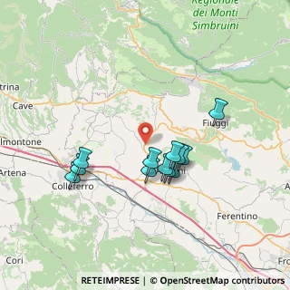 Mappa Km 5, 03012 Anagni FR, Italia (6.63333)