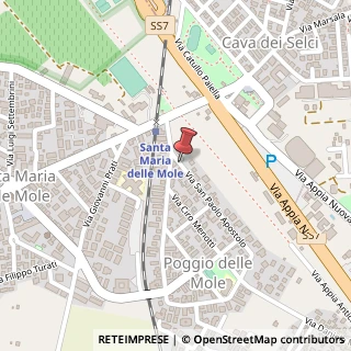 Mappa Via San Paolo Apostolo,  8, 00047 Marino, Roma (Lazio)