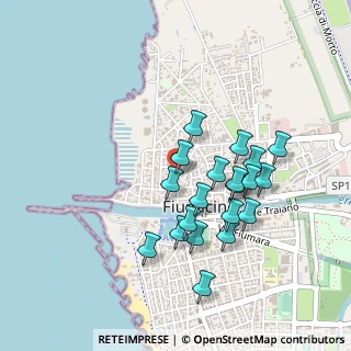 Mappa Via del Canale, 00054 Fiumicino RM, Italia (0.444)