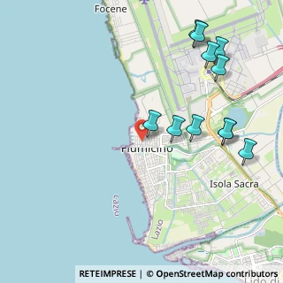 Mappa Via del Canale, 00054 Fiumicino RM, Italia (2.51909)