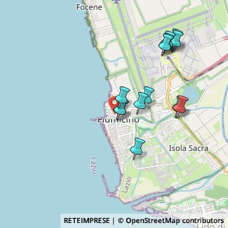 Mappa Via del Canale, 00054 Fiumicino RM, Italia (1.99077)