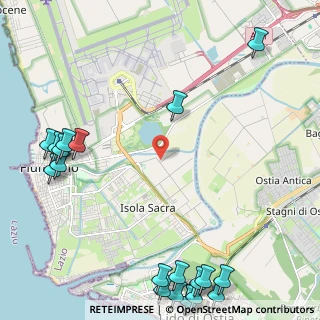 Mappa Via Pal Grande, 00054 Fiumicino RM, Italia (3.617)