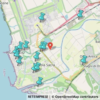 Mappa Via Pal Grande, 00054 Fiumicino RM, Italia (2.62429)
