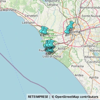 Mappa Via Pal Grande, 00054 Fiumicino RM, Italia (6.77417)