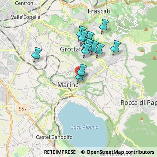 Mappa Via Pietro Nenni, 00047 Marino RM, Italia (1.65538)