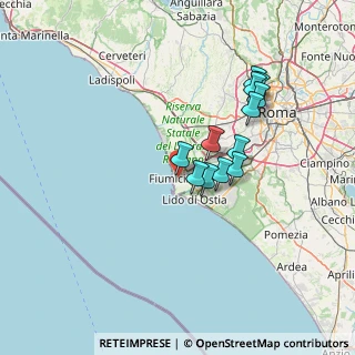 Mappa Piazza Generale Carlo Alberto dalla Chiesa, 00054 Fiumicino RM, Italia (12.44167)