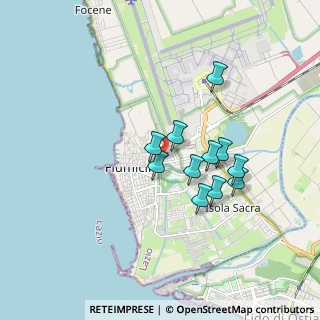 Mappa Via della Stazione di Fiumicino, 00054 Fiumicino RM, Italia (1.47273)