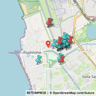 Mappa Via della Stazione di Fiumicino, 00054 Fiumicino RM, Italia (0.737)