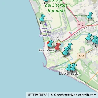 Mappa Via del Riccio di Mare, 00054 Fiumicino RM, Italia (5.27)