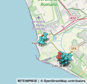 Mappa Via Enrico Berlinguer, 00054 Fiumicino RM, Italia (4.49571)