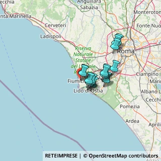 Mappa Via Enrico Berlinguer, 00054 Roma RM, Italia (9.70563)