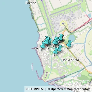 Mappa Via Porto Santo Stefano, 00054 Fiumicino RM, Italia (0.928)