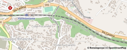 Mappa Valmontone