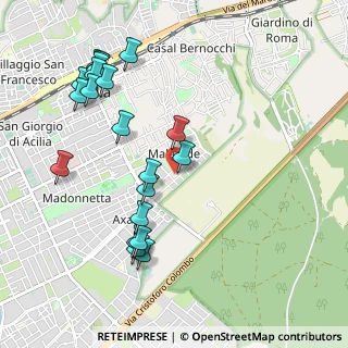 Mappa Via Gigi Chessa, 00125 Roma RM, Italia (1.18)