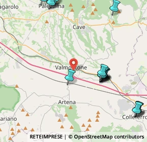 Mappa 00038 Valmontone RM, Italia (5.806)