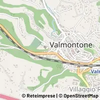Hartă Valmontone