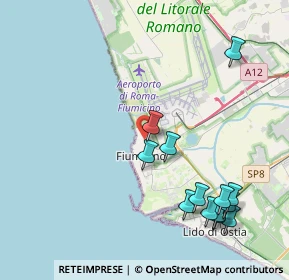 Mappa Via degli Scampi, 00054 Fiumicino RM, Italia (5.02154)