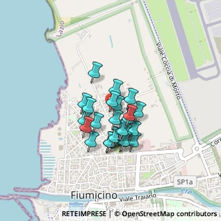 Mappa Via degli Scampi, 00054 Fiumicino RM, Italia (0.31481)