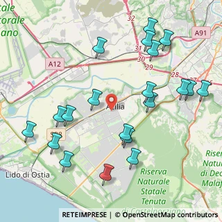 Mappa Via Edita Broglio, 00125 Roma RM, Italia (5.057)