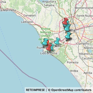 Mappa Via Portuense, 00054 Roma RM, Italia (13.43857)